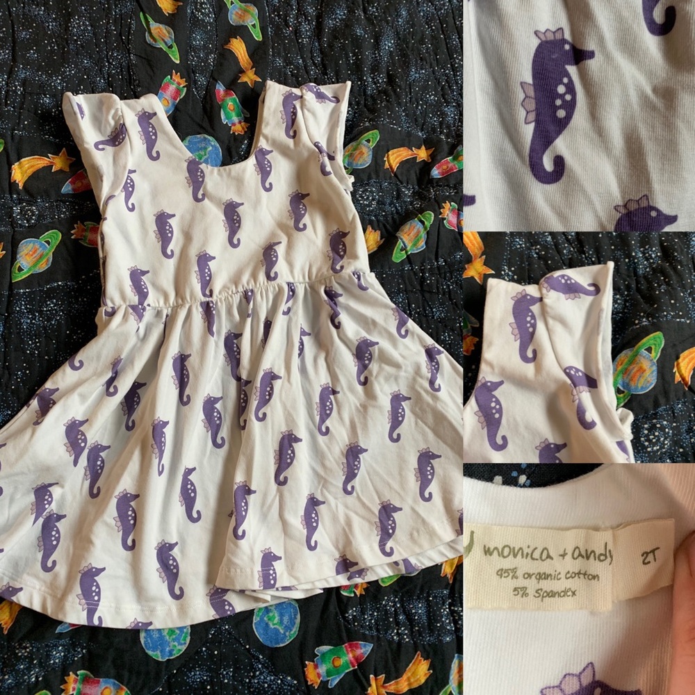 Monica & Andy seahorse Dress